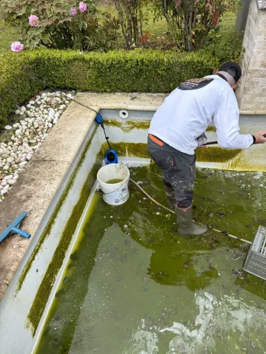 Nettoyage piscine liner, Coutras, Mr Waren